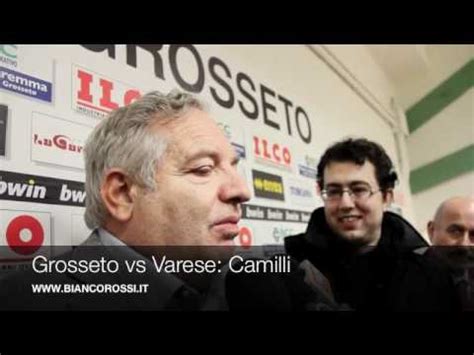 Grosseto Vs Varese Camilli Biancorossi It Youtube