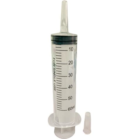 SGHC 60ml Sterile Catheter Tip Syringe For Feeding Syrup Milk Liquid