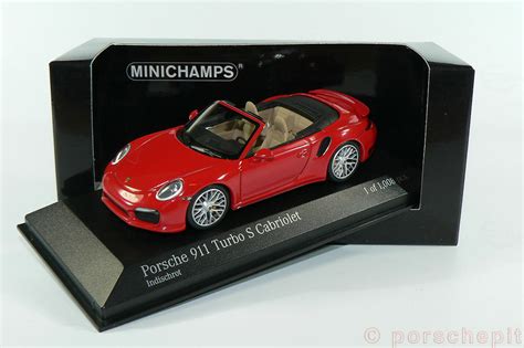 Porsche Turbo S Cabriolet Modellauto Minichamps In