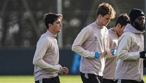 Dotor Entrena Con Normalidad Y Luca De La Torre Sigue Al Margen Del Grupo