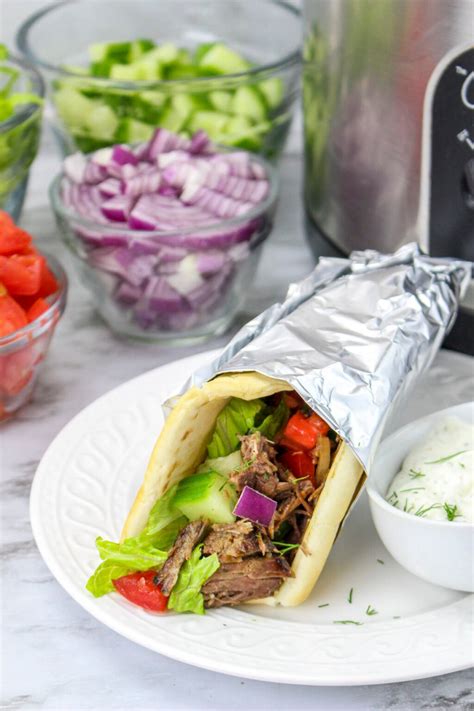 Slow Cooker Beef Gyros The Magical Slow Cooker