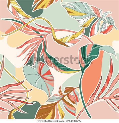 Natural Art Color Seamless Illustration Premium Stock Vector (Royalty Free) 2244943297 ...