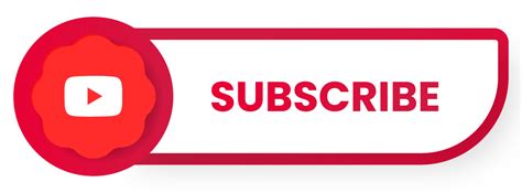 Youtube Subscribe Button Images In Png And Vector