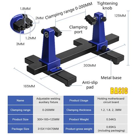 Adjustable Motherboard Pcb Holder Rotation Printed Circuit Board