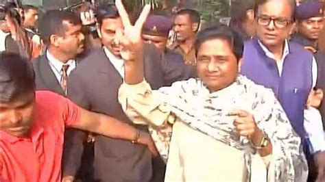 Uttar Pradesh Assembly Election Mayawati Casts Vote Says Bsp Will Get 300 Plus Seats India Today