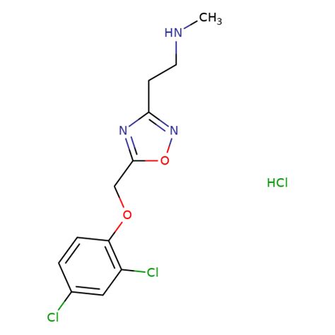 2 5 2 4 Dichlorophenoxy Methyl 1 2 4 Oxadiazol 3 Yl Ethyl