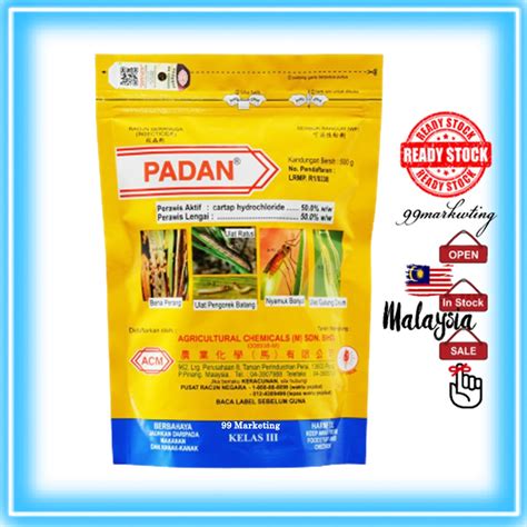 500gm Padan ACM Cartap Hydrochloride Racun Serangga Shopee Malaysia