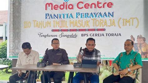 Ini Rangkaian Kegiatan Peringatan Tahun Injil Masuk Toraja