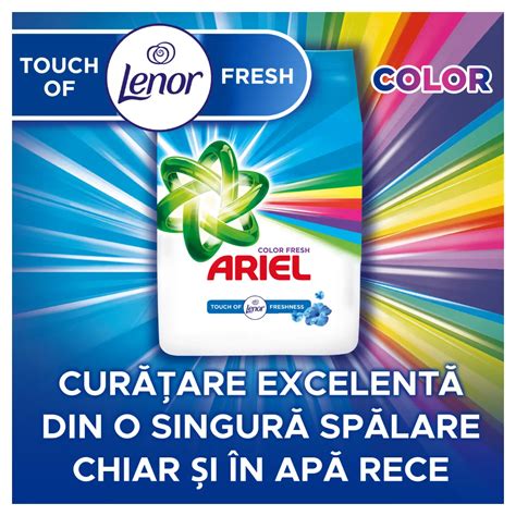 Detergent Automat Pudra Ariel Touch Of Lenor Color Spalari Kg