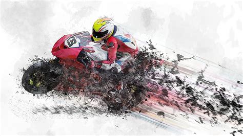 Motorcycle Art Wallpapers on WallpaperDog