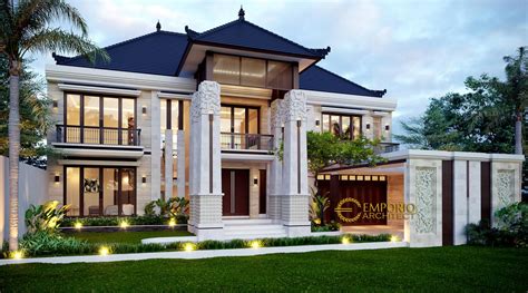 Desain Rumah Style Villa Bali Modern Tropis