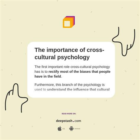 The Importance Of Cross Cultural Psychology Deepstash