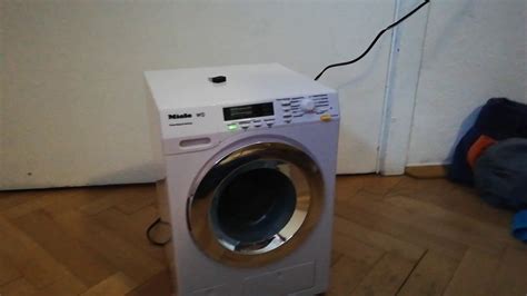 Miele Toy Washing Machine Modified Very Unbalanced Spin Rpm Youtube