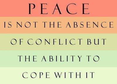 Quotes - Conflict and peace