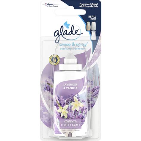 Glade Sense Spray Automatic Spray Air Freshener Lavender Refill G