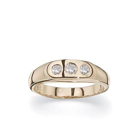 Gypsy Set Three Diamond Ring Byard Brogan