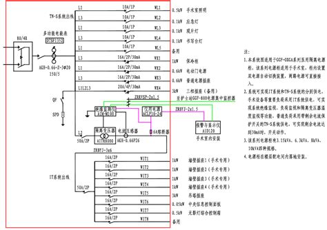 Ggf Oxga医用隔离电源柜系统接线图