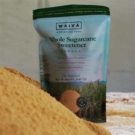 Panela Org Nica En Polvo X Kg Waiva Natural Mercado Libre