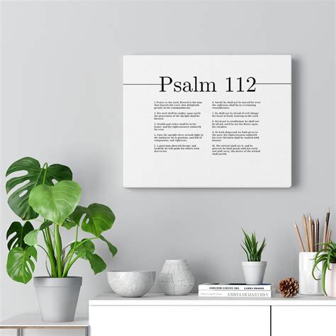 Trinx Everlasting Remembrance Psalm 112 Christian Wall Art Bible Verse