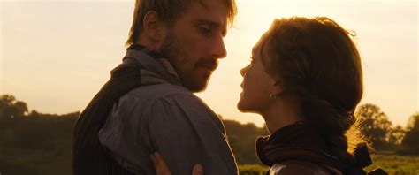 Matthias Schoenaerts As Gabriel Oak And Carey Mulligan As Bathsheba