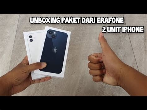 Unboxing 2 Paket Dari Lazada IPhone 13 Dan IPhone 11 Resmi Ibox YouTube