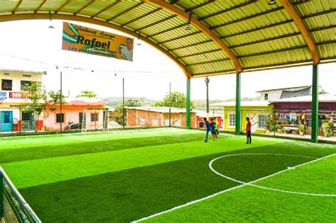 Ultiman detalles para la inauguración de la cancha sintética del sector