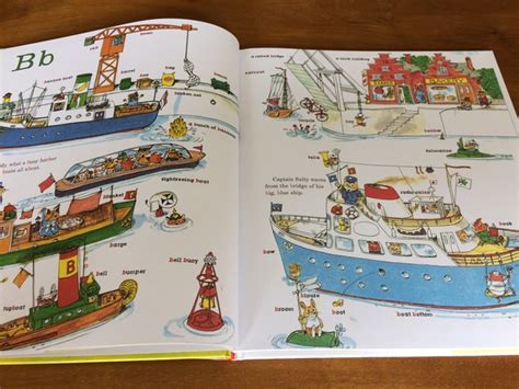 Richard Scarrys Abc Word Book リチャード・スキャリー Abc 写真集で旅する本屋さん