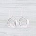 Bastian Inverun Layered Circle Pearl Earrings Sterling Silver Etsy