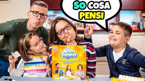 Indovina Cosa Pensa La Famiglia Gbr Con Il Gioco A Cosa Penso Youtube