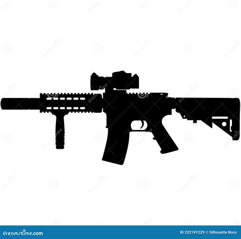 Us Army Police Fully Automatic Machine Gun Colt M4 M16 Carbine