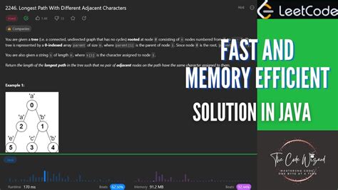 Longest Path With Different Adjacent Characters LeetCode Solution In