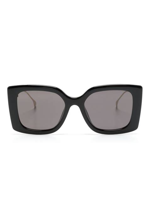 Gucci Eyewear Gafas De Sol Con Montura Oversize Farfetch