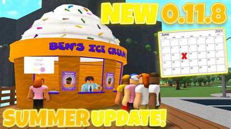 NEW MASSIVE BLOXBURG 0 11 8 SUMMER UPDATE CONFIRMED DATE PREDICTION