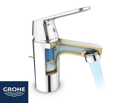 Waschtischarmatur Grohe Eurosmart Cosmopolitan Ecojoy Chrom Iperceramica