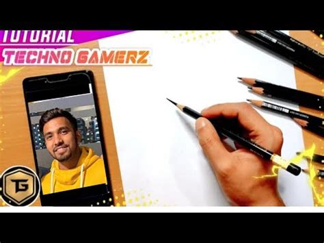 HOW TO DRAW TECHNO GAMERZ STEP BY STEP OUTLINE TUTORIAL OUTLINE