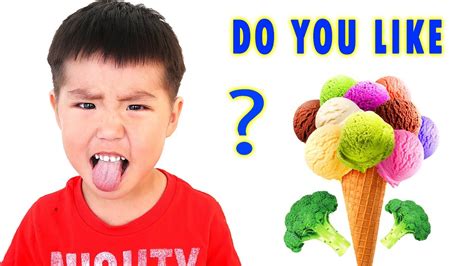 Do You Like Broccoli Ice Cream Super Simple Song Youtube