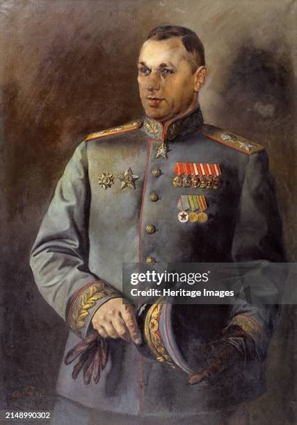 konstantin rokossovsky  high res pictures getty images