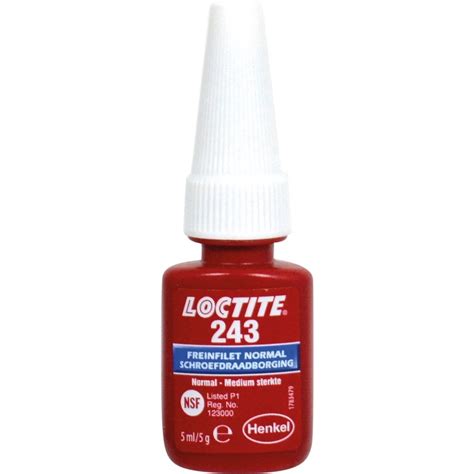 Freinfilet Loctite Moyenne Force Ml Remorqueshop