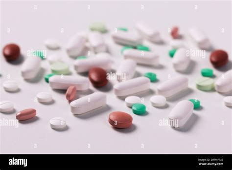 Different Types Of Pills Stock Photo Alamy