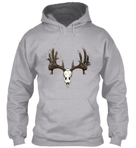 Whitetail Deer Skull T Shirt