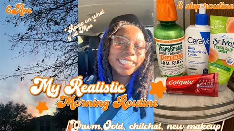 My Realistic School Morning Routine Grwmootd Chitchatting Makeup