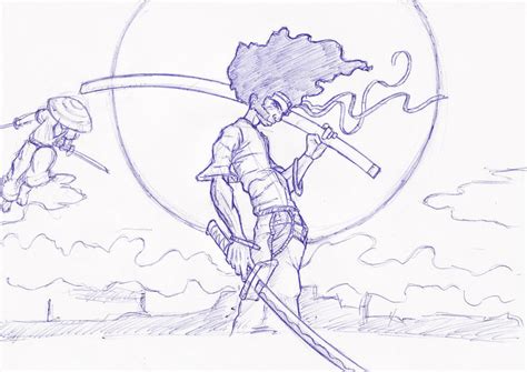 Afro Samurai by Knotsguy on DeviantArt