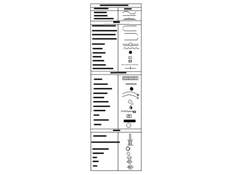 Electrical symbols in AutoCAD | Download CAD free (58.91 KB) | Bibliocad