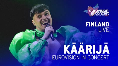 K Rij Cha Cha Cha Finland Eurovision In Concert Youtube