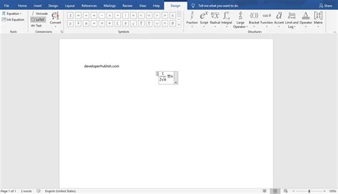 Write an Equation or Formula in Word | Word Tutorials