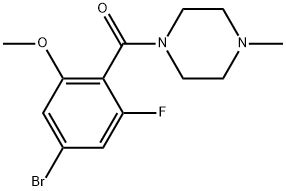 4 Bromo 2 Fluoro 6 Methoxyphenyl 4 Methylpiperazin 1 Yl Methanone