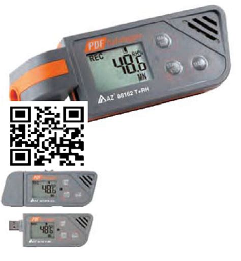 Humidity Humdity Temperature Data Logger With PDF Data Loggers With