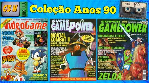 Revistas De Games Anos Raras Nostalgia Pura Youtube