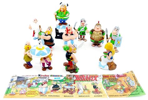 Buy Kinder Surprise Asterix And Obelix Figures From The Year