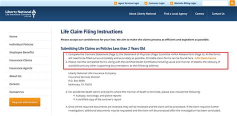 Liberty National Life Insurance Login File A Claim Insurance Reviews